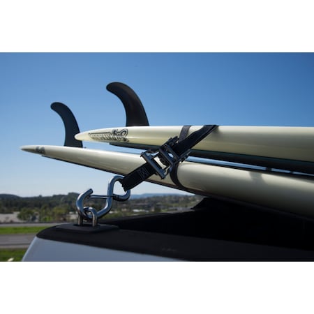 Keeper Tie-Down, 15'x1" 500lbs WLL, Stainless Ratchet 47215